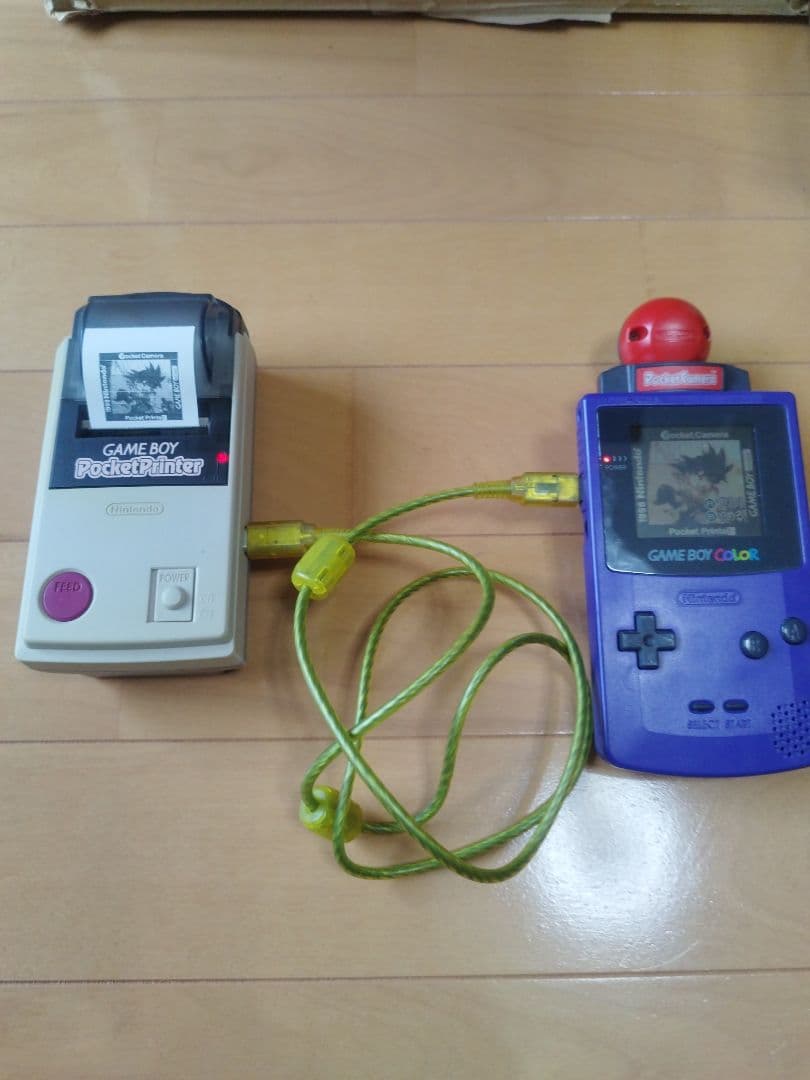 動作確認済み　ゲームボーイプリンター　＆　ケーブル