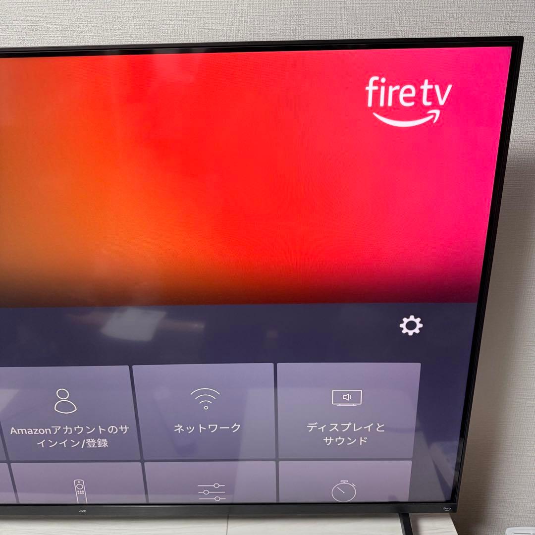 未使用級JVC Fire TV 搭載 4K 液晶 55インチ JL-55YX10