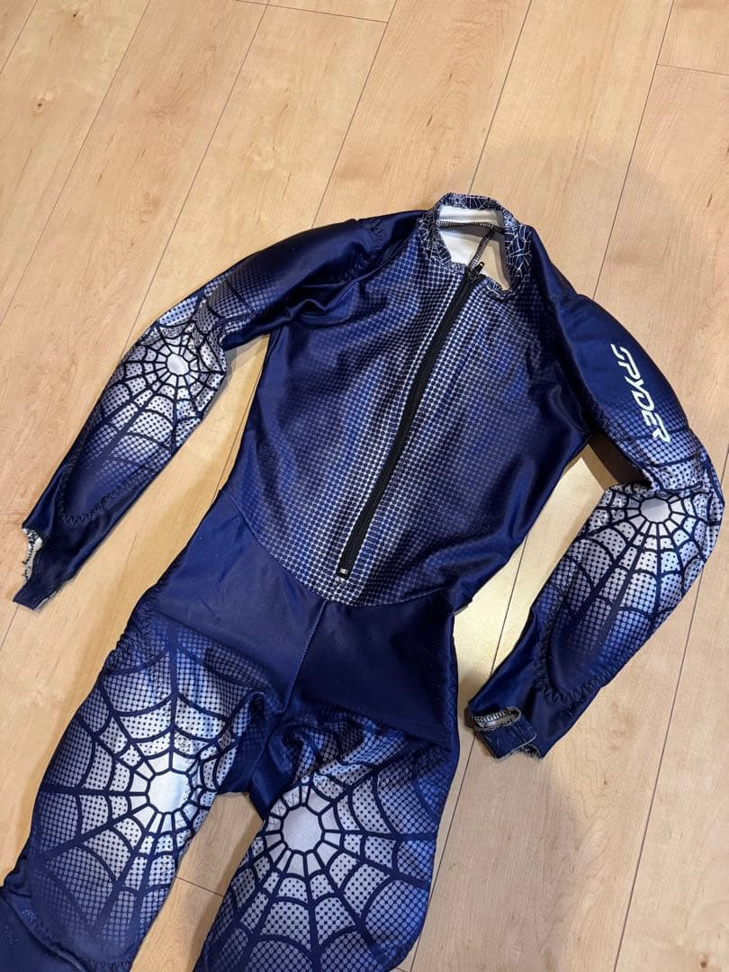 スパイダー　子ども用　スキー　ワンピース