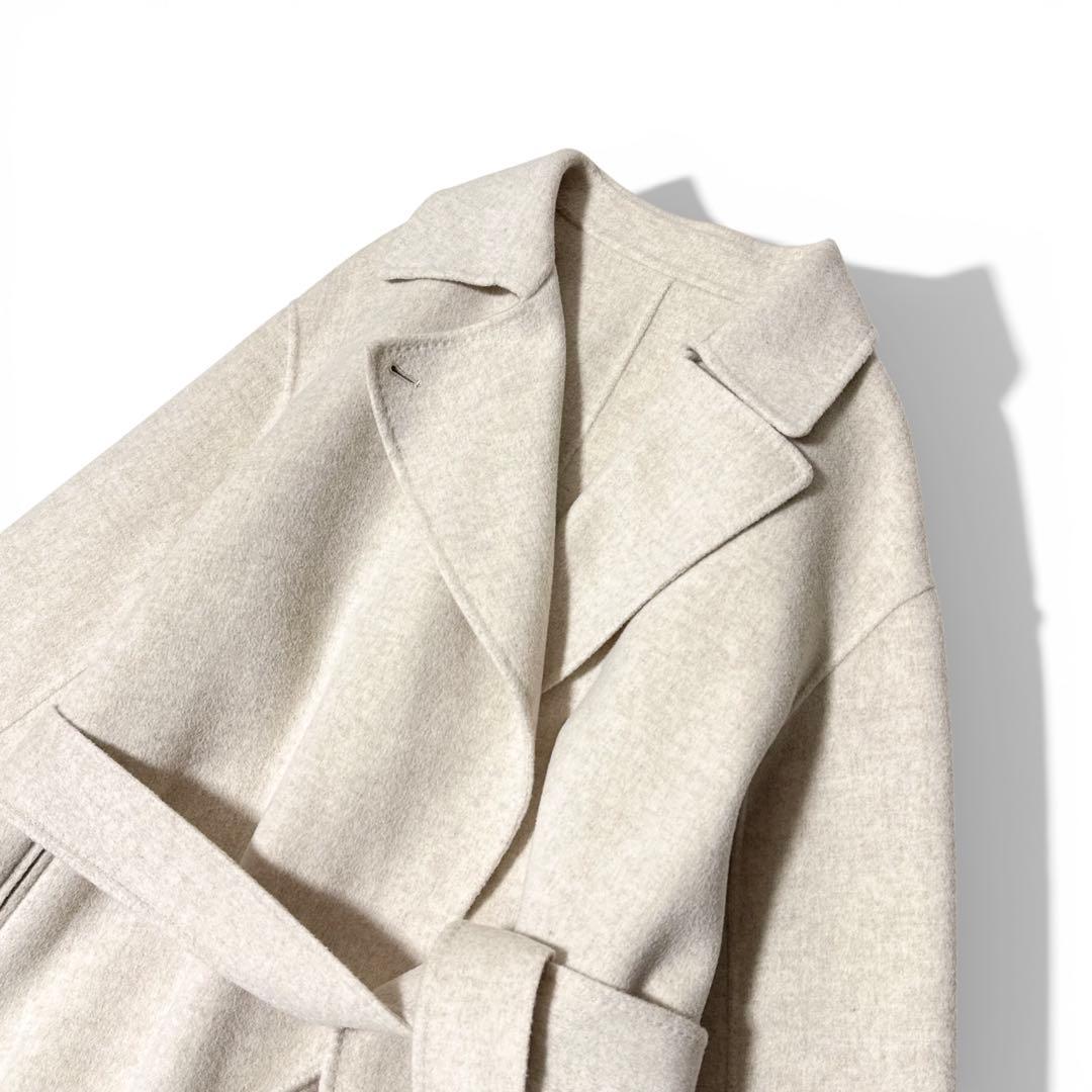 極美品✨️22AW　定価7.1万　プラージュ　ハミルトンステンカラーコート　38