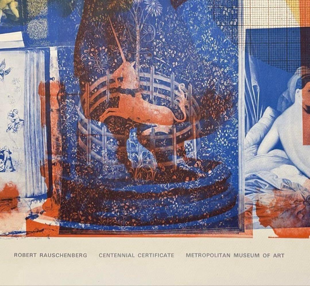 ROBERT RAUSCHENBERG ロバート ラウシェンバーグ ポスター