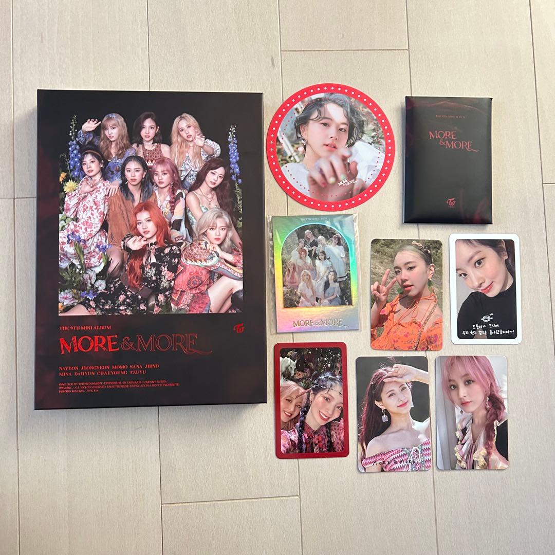 TWICE アルバムセット ラブリー 缶バッジ トレカ