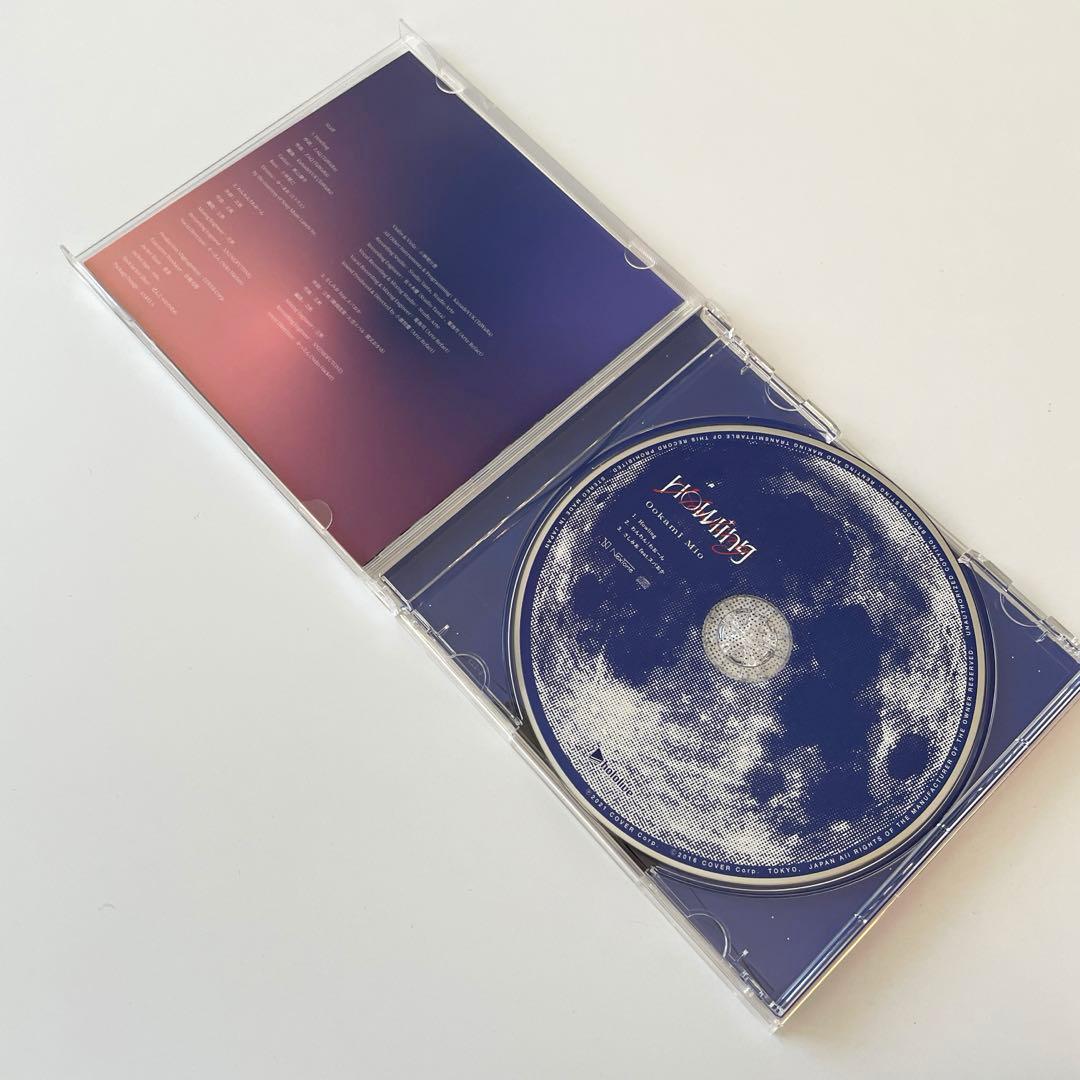 大神ミオ Howling CD ホロライブ 複製メッセージカード付
