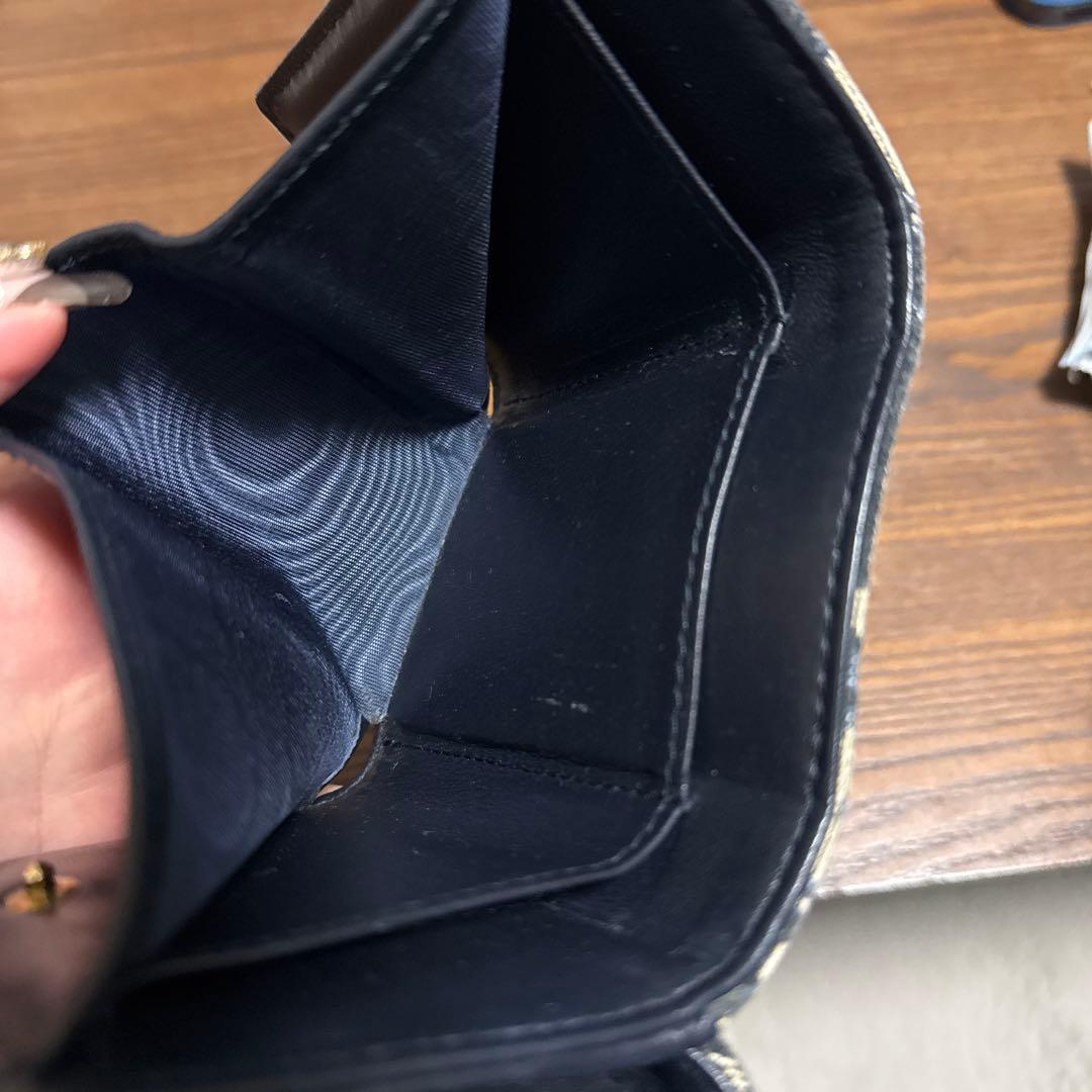 【正規品】Dior レディース 財布 サドル ※箱・リボン・中の包み付き