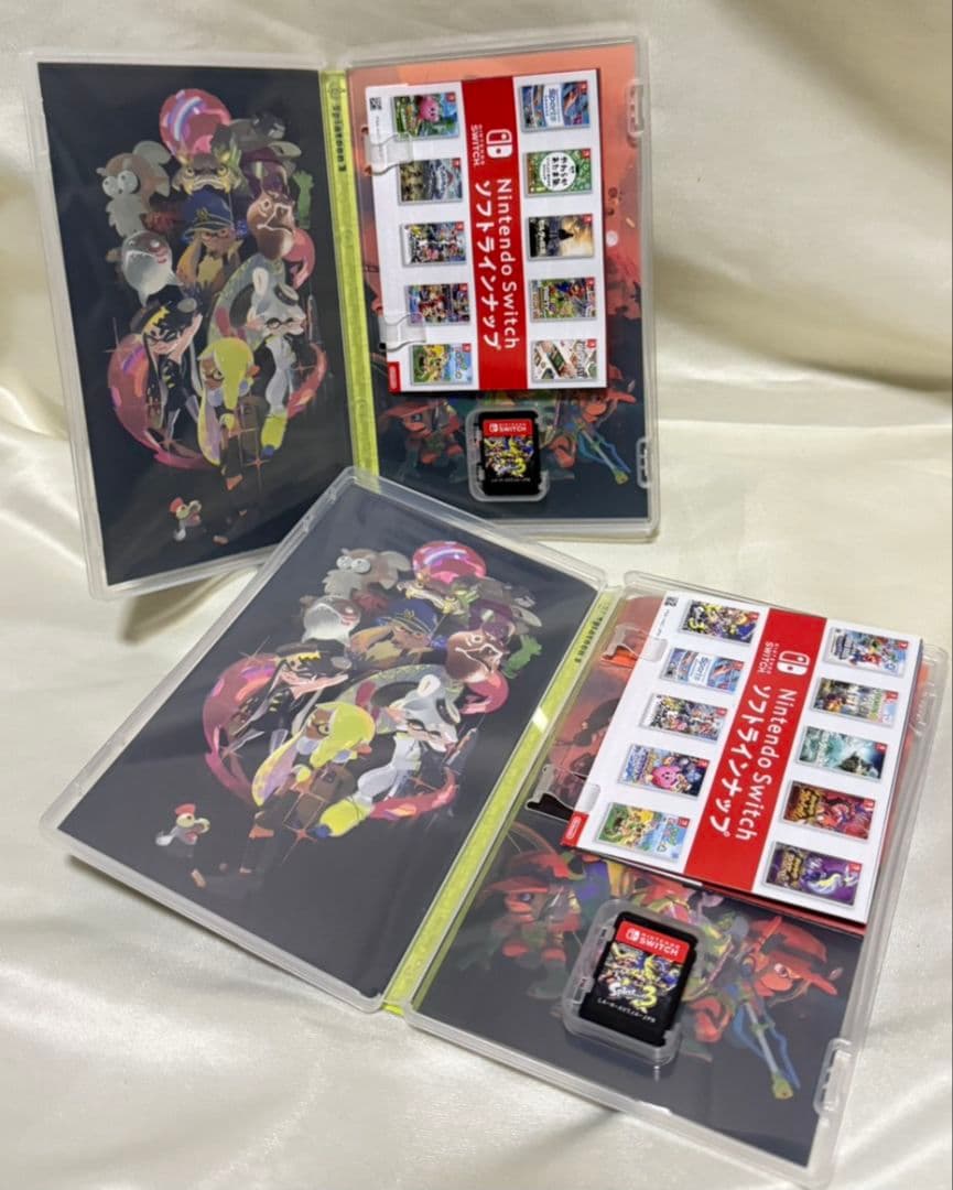 2本セット スプラトゥーン3 Nintendo Switch ソフト 動作確認済