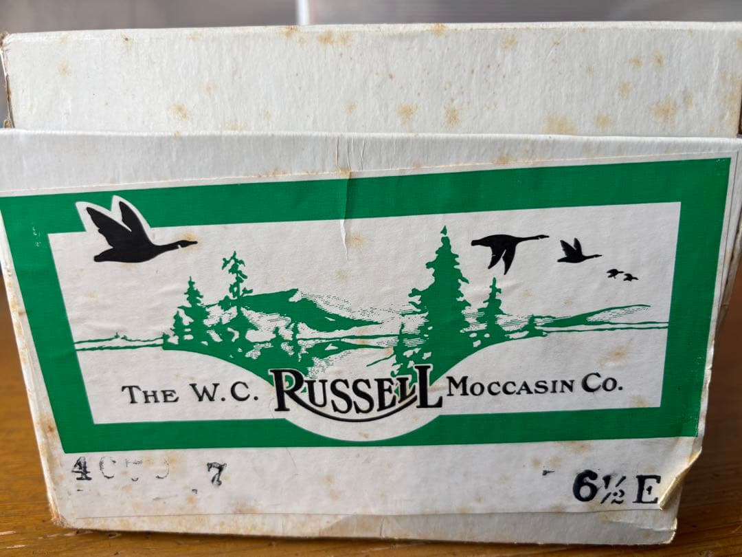 RUSSELL MOCCASIN ラッセルモカシン チャッカ7E 訳あり値下げ