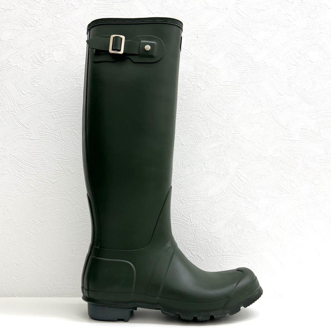 【極上美品】正規店購入品 使用感少なめ 箱あり ハンター レインブーツ 綺麗
