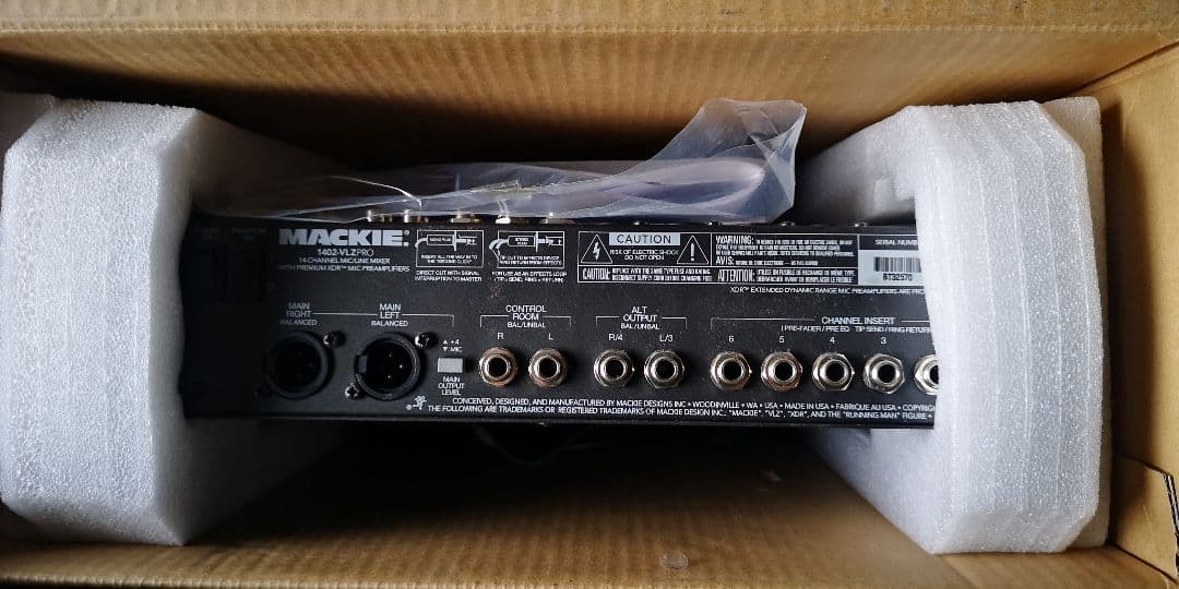 MACKIE マッキー 1402-VLZPRO アナログミキサー「ジャンク」