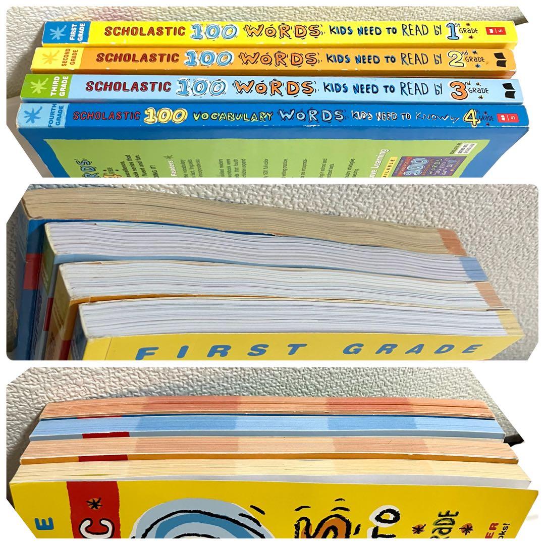 洋書【4冊セット】100 WORDS KIDS 1st 2nd 3rd 4th
