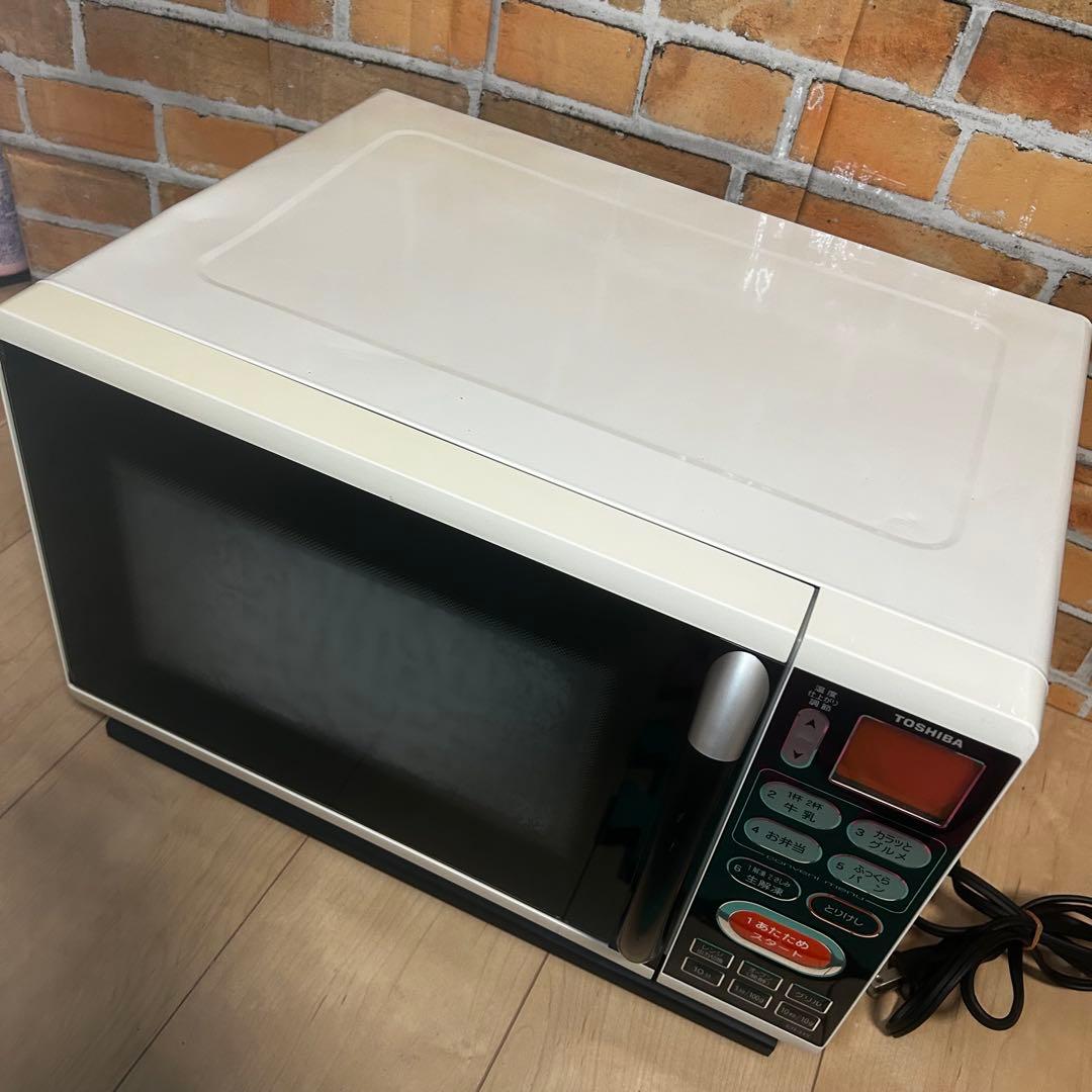 TOSHIBA♡オーブン付きレンジ♡すごく綺麗♡ほぼ未使用の美品手入れ要らず！