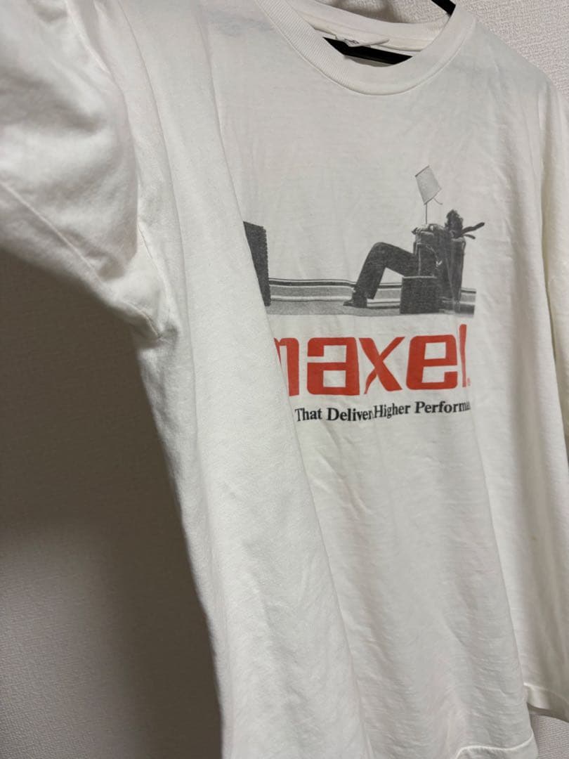 サイズ感◎90s Maxell マクセル Tシャツ XL Anvil