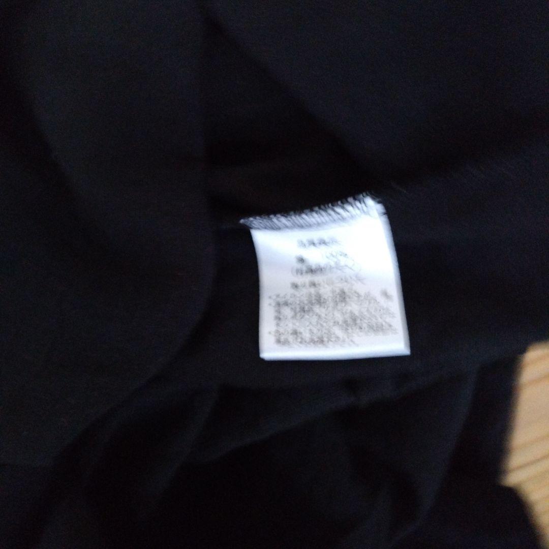 ヤンマ産業 yamma会津木綿 タックスカート 黒