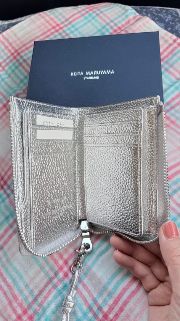 【本日天赦日×一粒万倍日！】KEITAMARUYAMA二つ折財布 パンダ刺繍