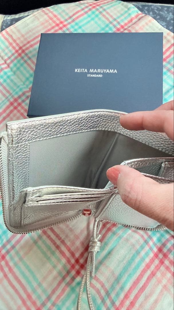 【本日天赦日×一粒万倍日！】KEITAMARUYAMA二つ折財布 パンダ刺繍