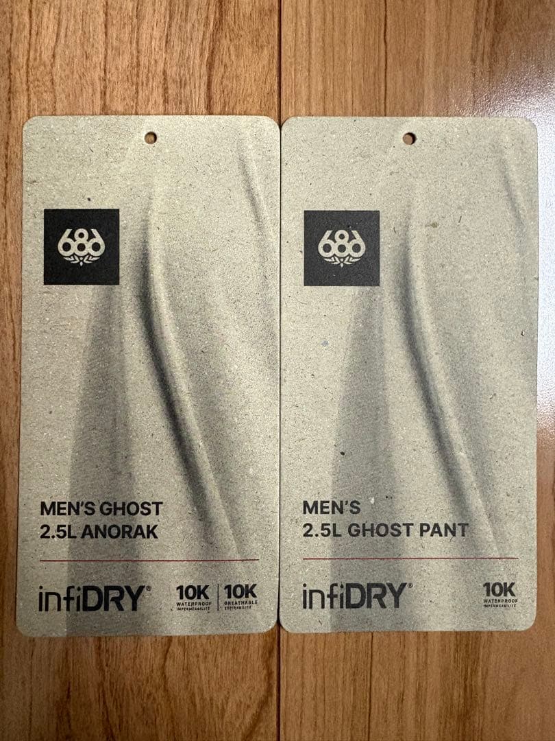 【24-25】 686 GHOST 2.5レイヤー 上下セットアップ
