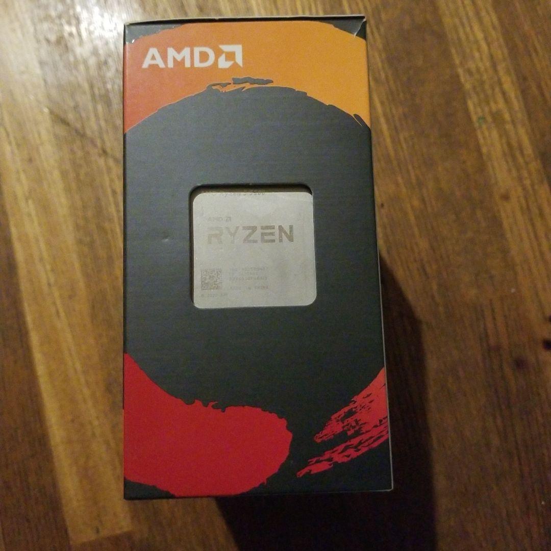 【完品】AMD Ryzen 5 5500 箱・純正クーラー・ロゴシール付