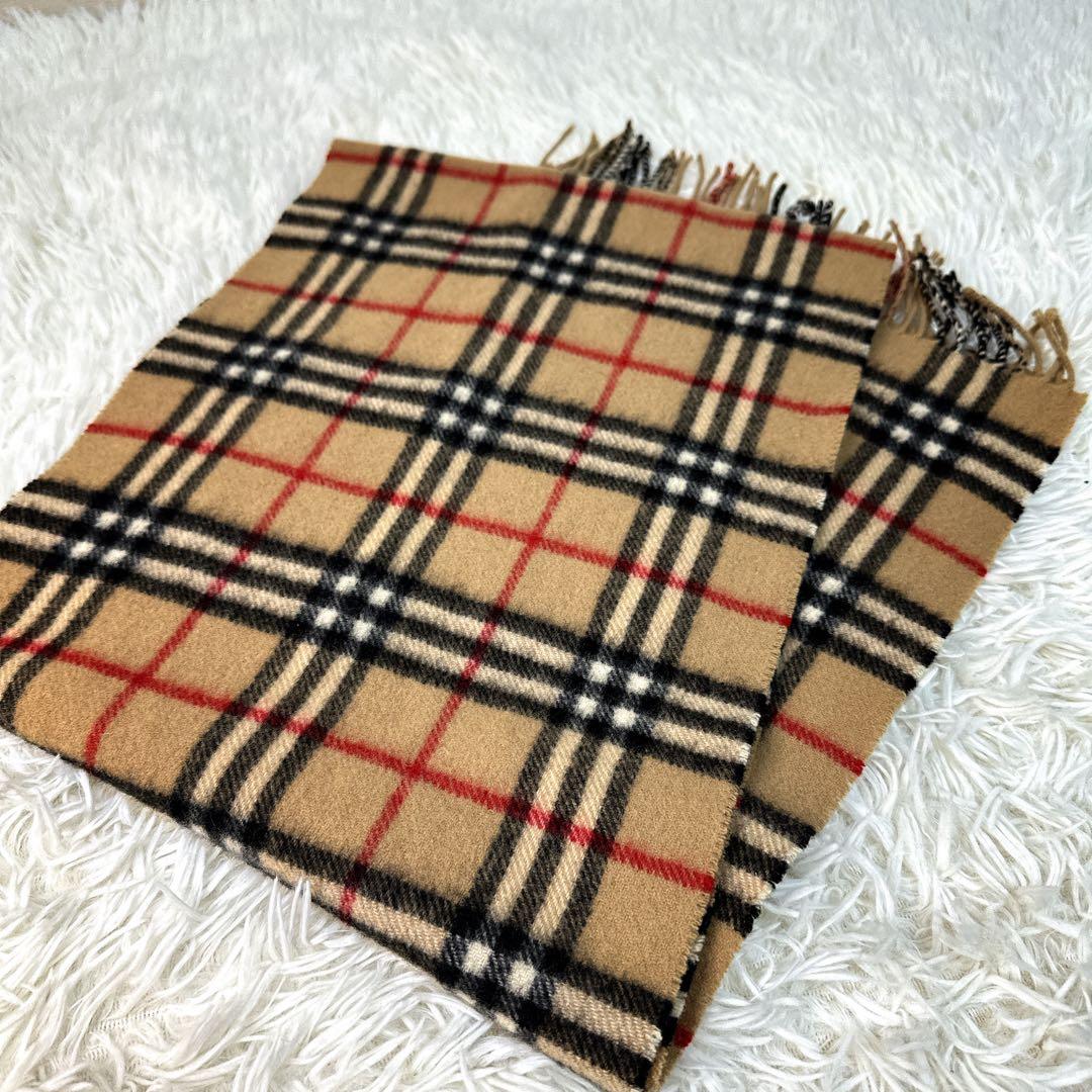 Burberrys マフラー ラムウール100% ノバチェック 定番カラー