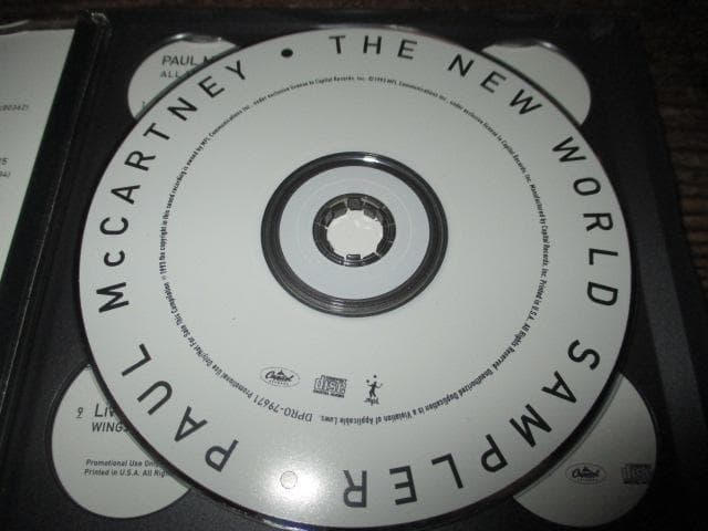 洋楽 paul mccartney the new world sampler