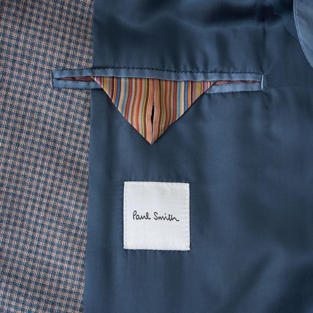 Paul Smith ポールスミス チェック テーラードジャケット シングル