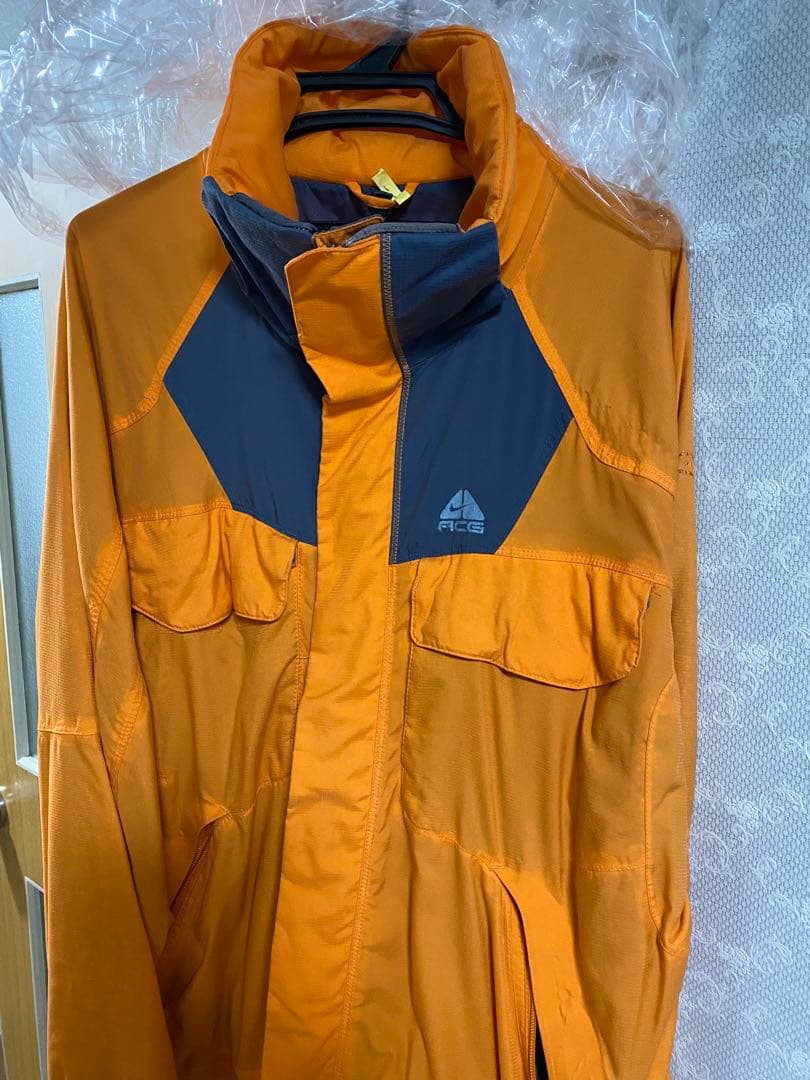 Nike ACG スノーボードジャケット サイズL オレンジ 機能豊富美品