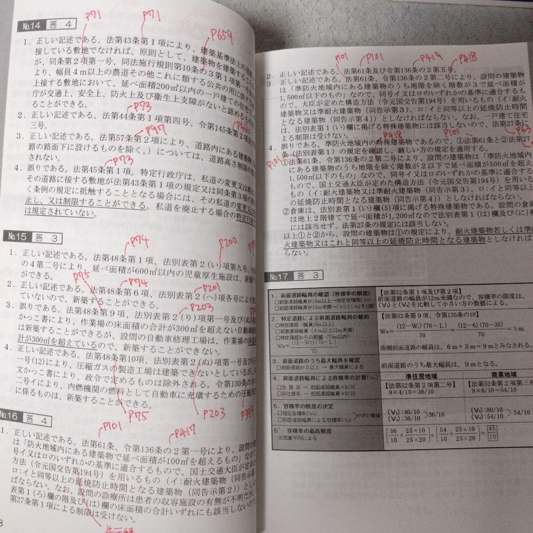 総合資格学院 1級建築士 問題集 トレトレ 法令集 過去問セット 令和3年