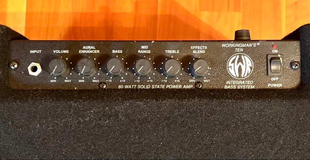 【動作確認済】SWR ベースアンプ WORKINGMAN’S TEN 80W