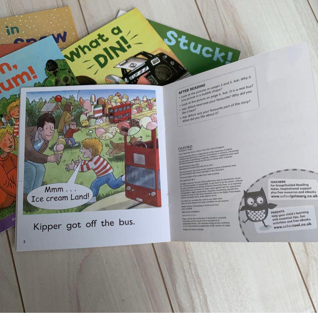 oxford reading tree 1-12 音声ペン英語の絵本