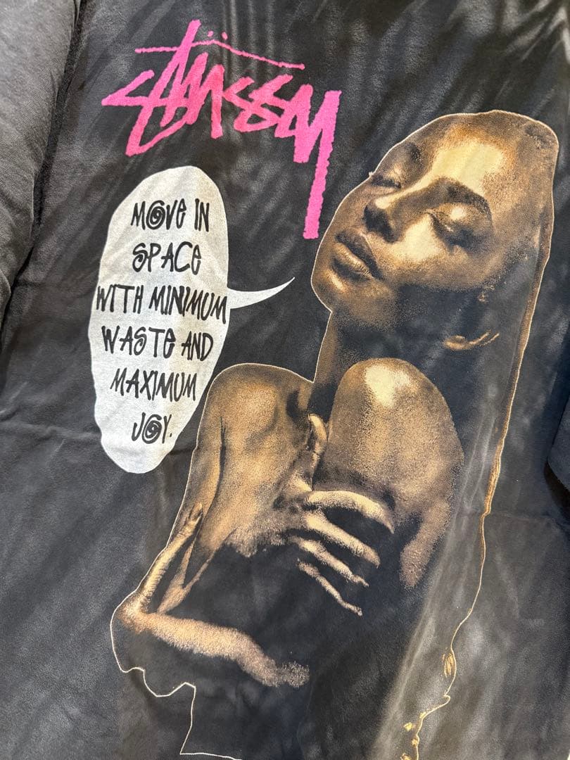 sade×STUSSY プリントT LサイズUSA製 両面プリント 未使用