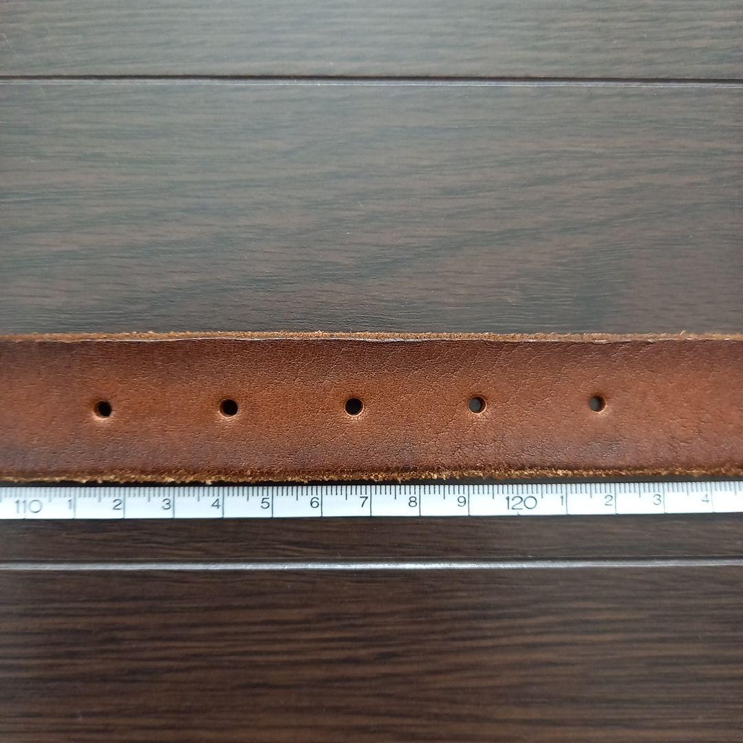 現地購入品❗GUCCI ダブルGバックル ブラウンレザーベルト