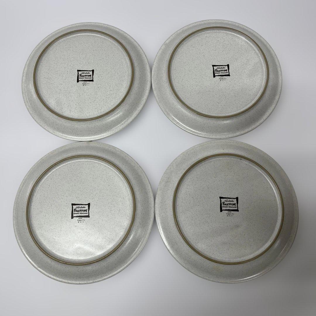 Noritake Folkstone Tahiti 花柄皿　5枚セット