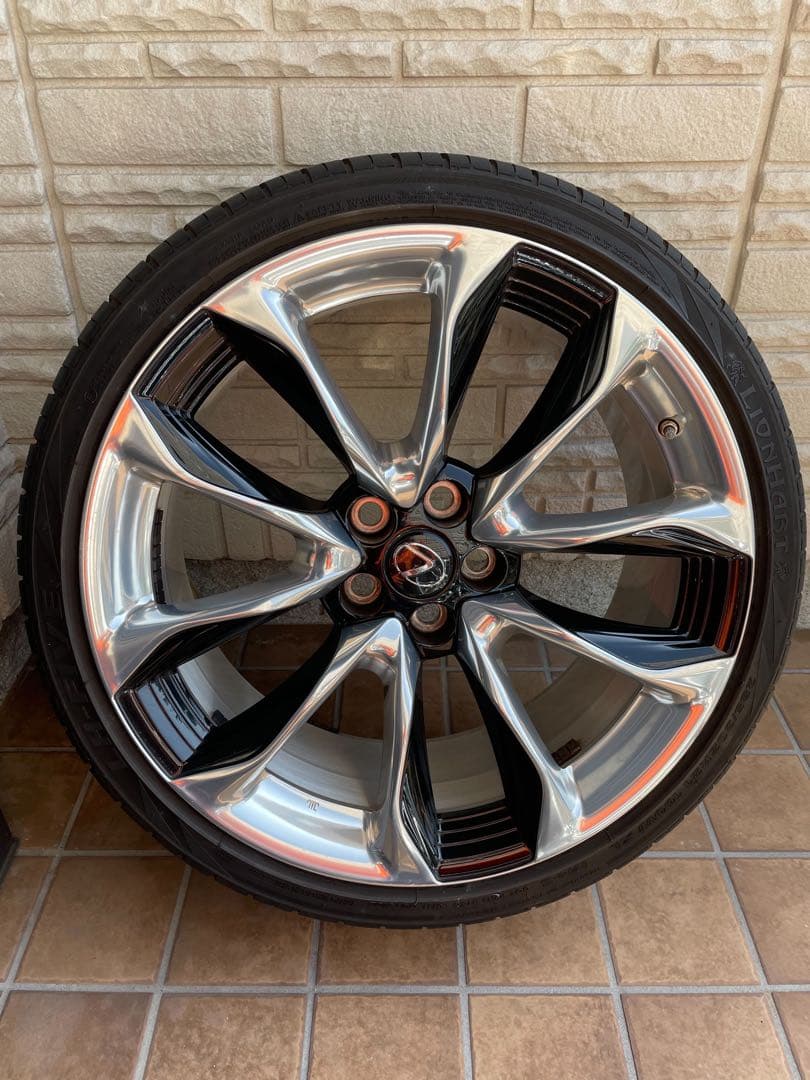 LC500純正ホイール 4本セットタイヤ付き 直接引き取り可能