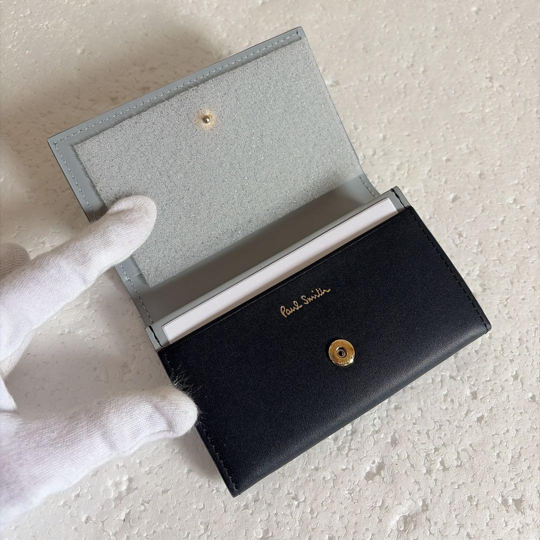 未使用 Paul Smith ポールスミス サプルレザー 名刺入れ カードケース