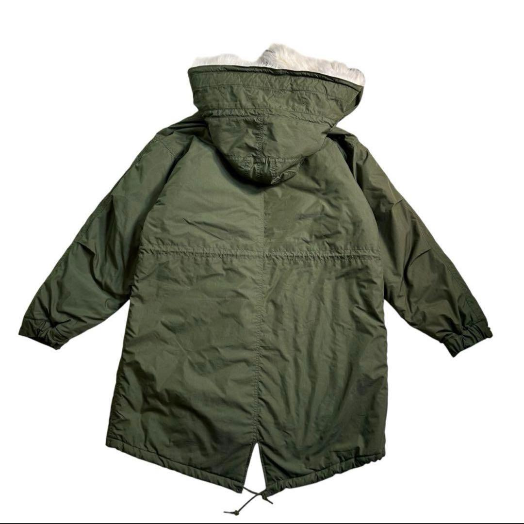 【美品】BEAMS ビームス モッズコート オリーブグリーン S キルティング