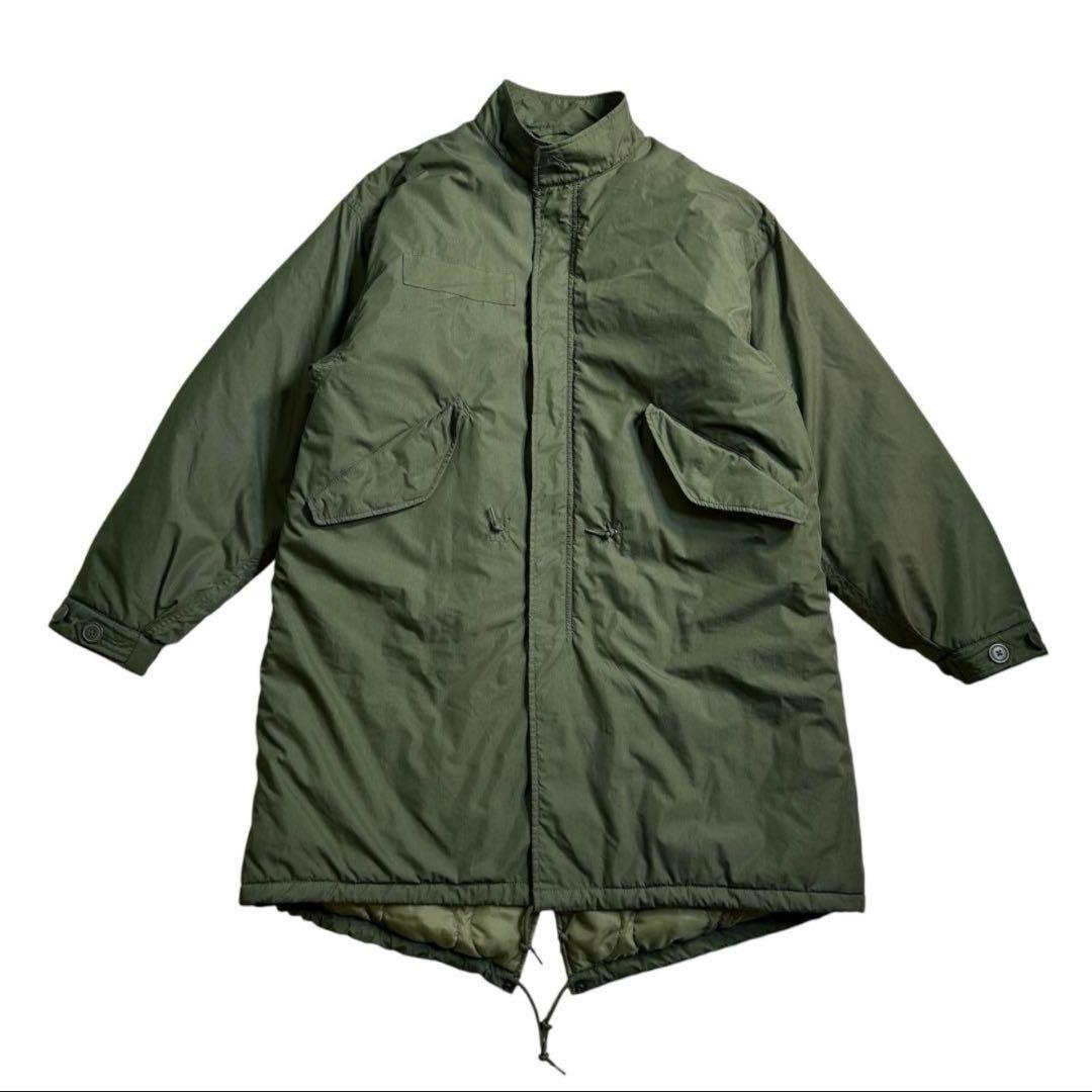 【美品】BEAMS ビームス モッズコート オリーブグリーン S キルティング
