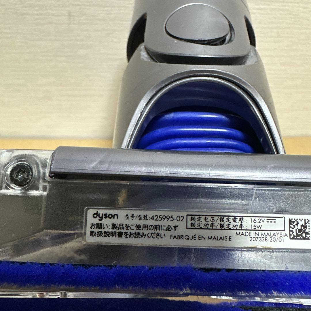 ダイソンクリーナーヘッドLEDのFluffy Opticヘッド V12対応 純正