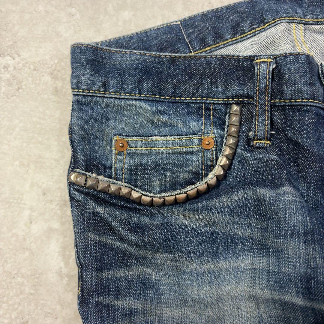 HYSTERIC GLAMOUR ヒステリックグラマー スタッズデニム Y2K