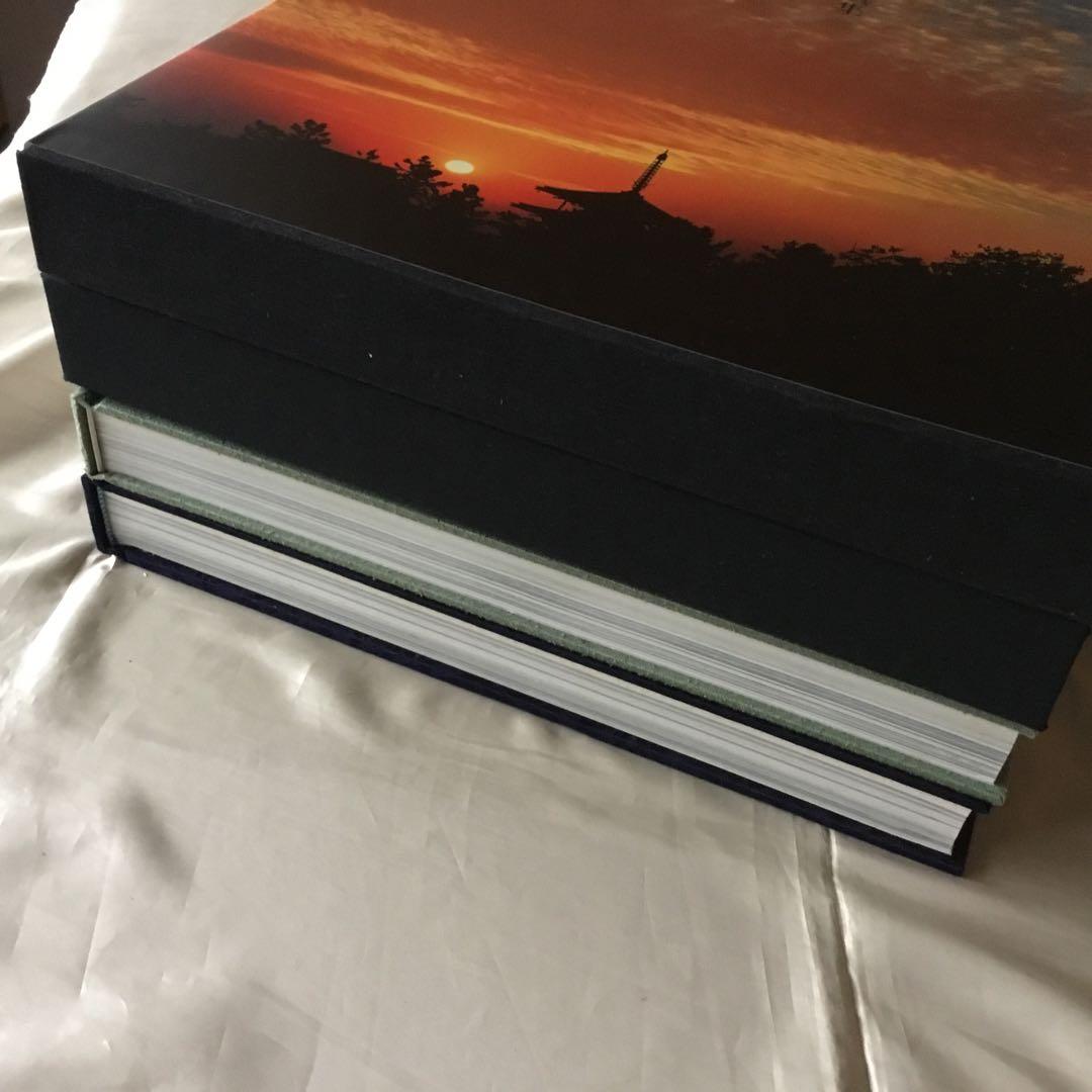 【2冊・外箱・函・発刊記念品付き】入江泰吉写真集〈東大寺〉〈法隆寺〉　初版