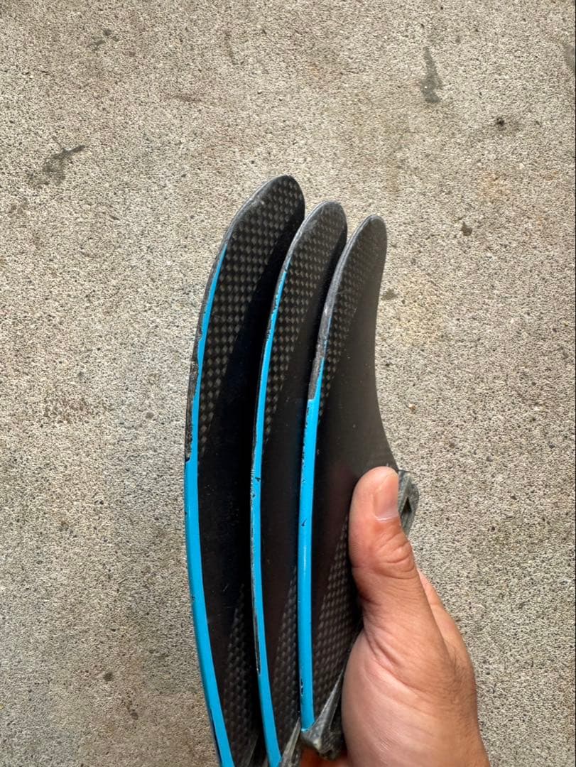 futures JJ techflexフューチャー　フィン 3枚セット送料込み