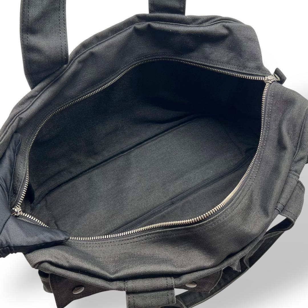 美品 PORTER ポーター スモーキー ボストンバッグ ブラック 吉田カバン
