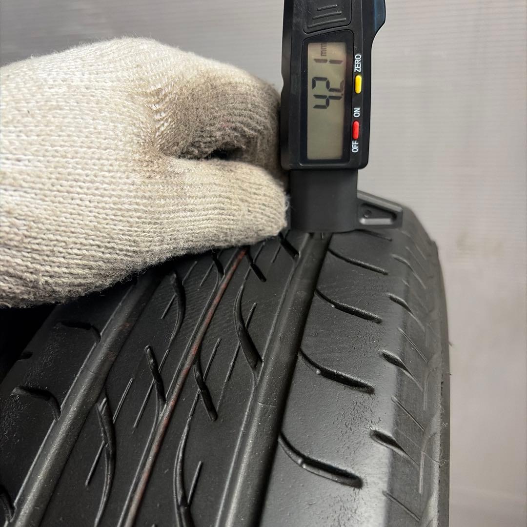 送料無料◆155/65R13/夏4本/残溝約4㎜/製造2020年/BS