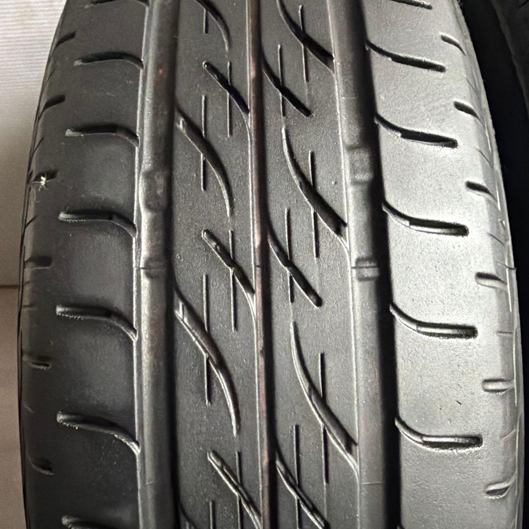 送料無料◆155/65R13/夏4本/残溝約4㎜/製造2020年/BS