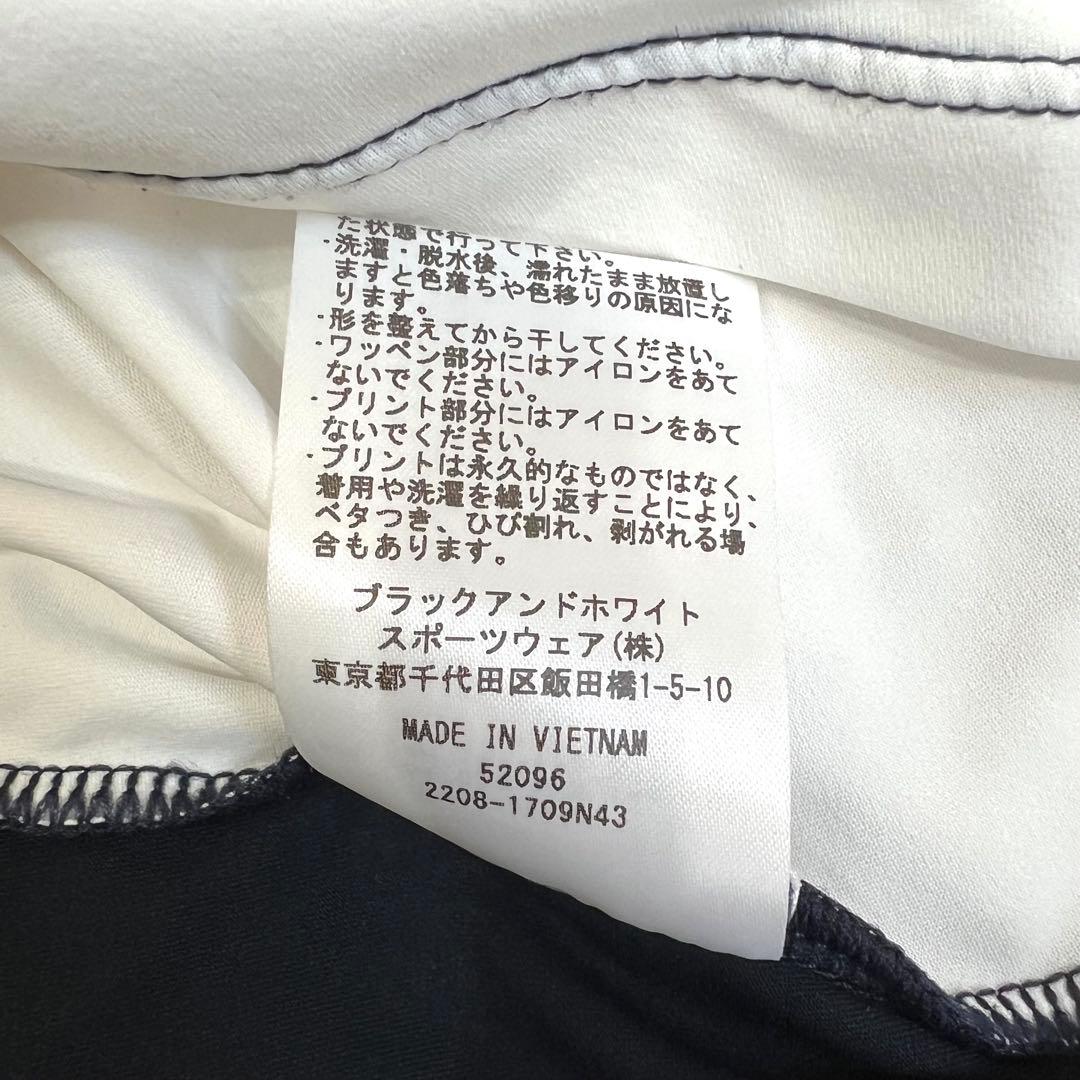 【and per se】 メンズ ジップ スタンドカラー ドライシャツ 紺 L