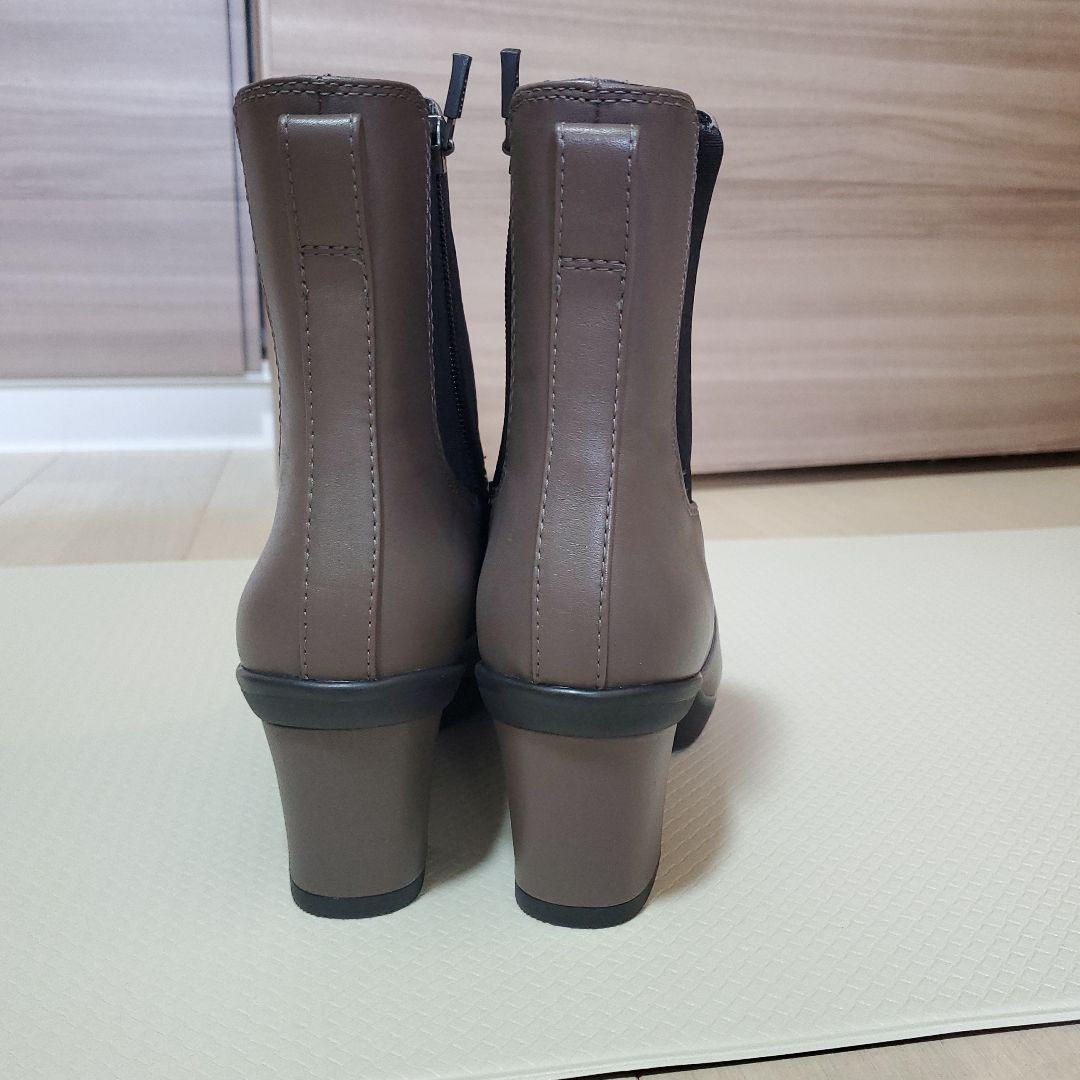 fitfit フレックスヒールサイドゴアブーツ2 オークSIZE: 23.5