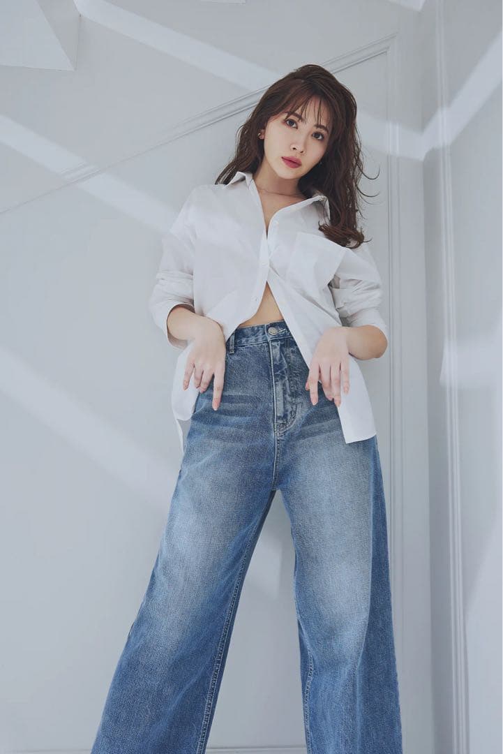 herlipto　Milano Wide-Straight Jeans