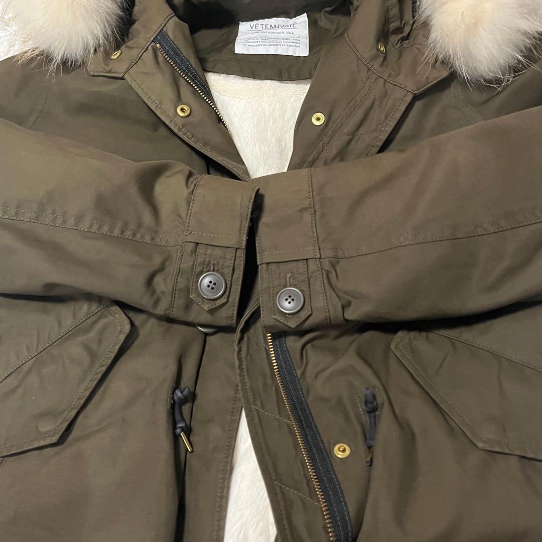 IENA ヴェトモン＆イエナ ライナー付き モッズコート 40 カーキY2K