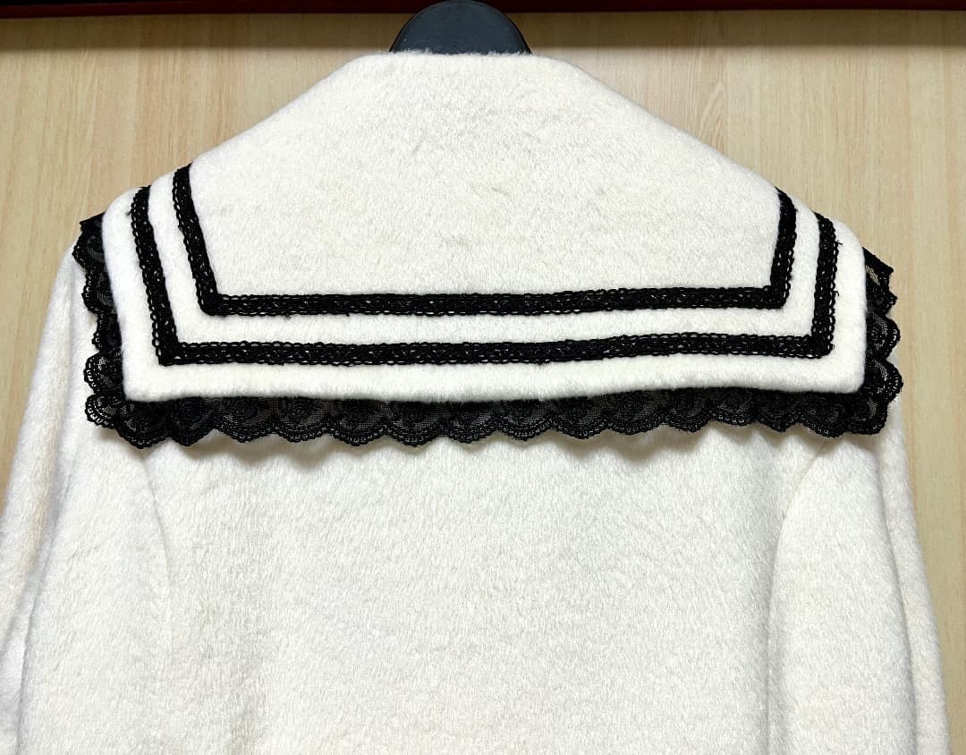紙タグ付き未使用！ 夢展望 DearMyLove セーラーコート ベージュ
