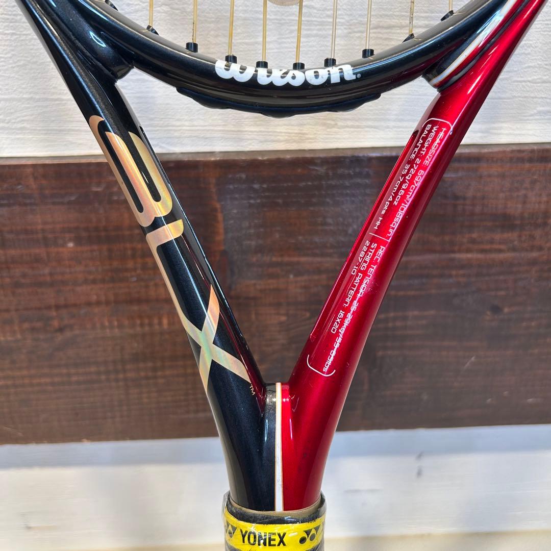 ☆美品☆ wilson KHAMSIN.FIVE FX G2 軽量デカラケット
