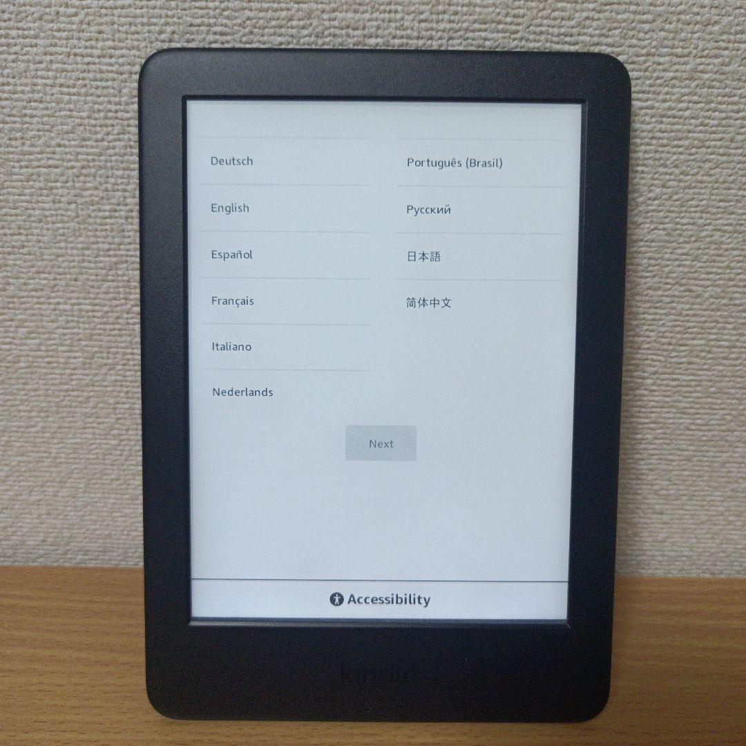【美品】Amazon Kindle 第10世代 J9G29R 8GB 広告なし