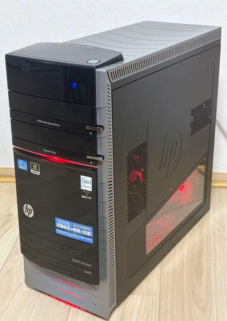 HPゲーミングPC/i7/16G/512GB/GTX760/無線LAN/美品