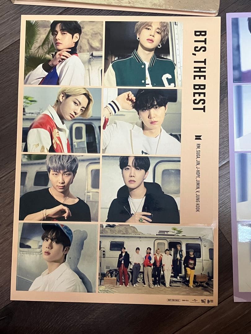 ［2月末までお値下げ］BTS JAPAN BEST /FC限定盤　トレカ　テテ